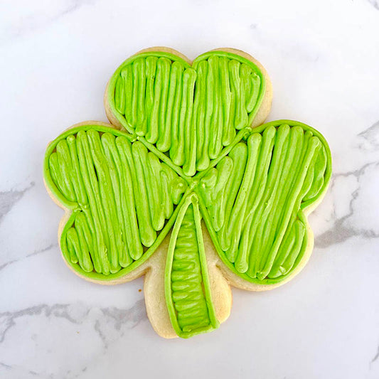 Small Shamrock Cookie Cutter, 3 1/4"