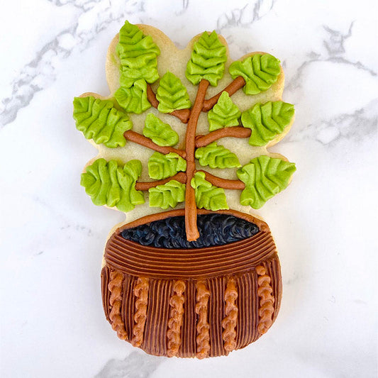 Fiddle Leaf Fig Cookie Cutter, 4"
