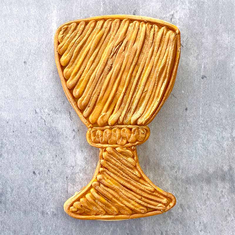 Communion Chalice Cookie Cutter, 4"