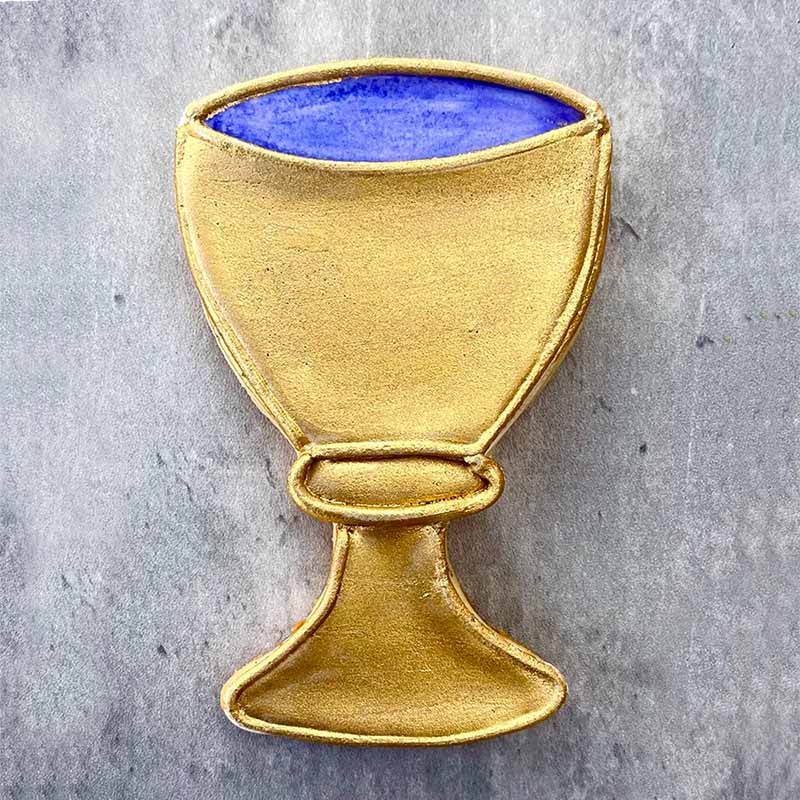Communion Chalice Cookie Cutter, 4"