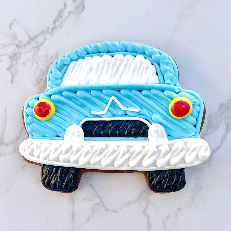 Front Facing Car Cookie Cutter, 3.75"