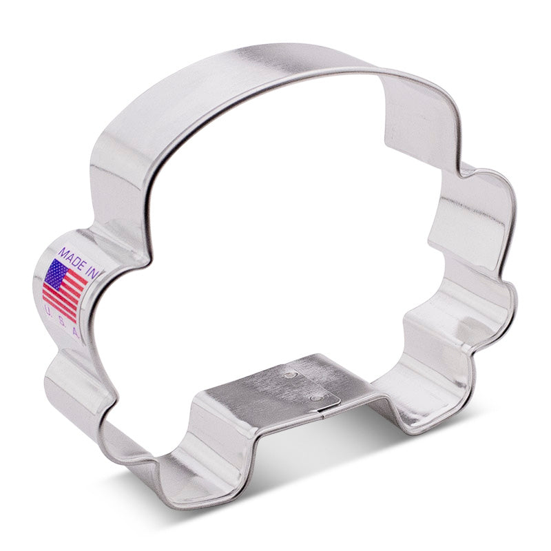 Front Facing Car Cookie Cutter, 3.75"