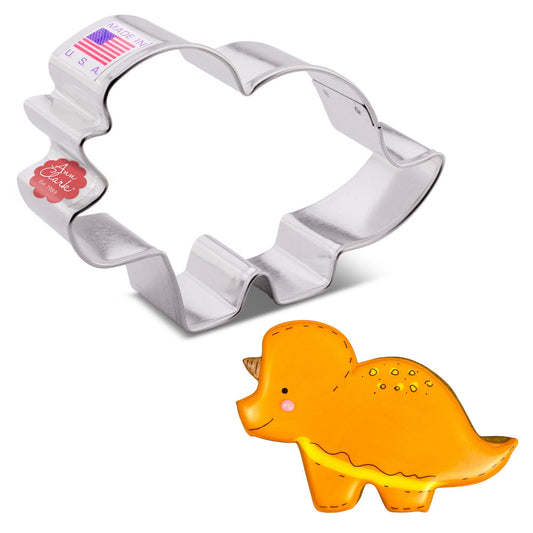 Baby Triceratops Cookie Cutter