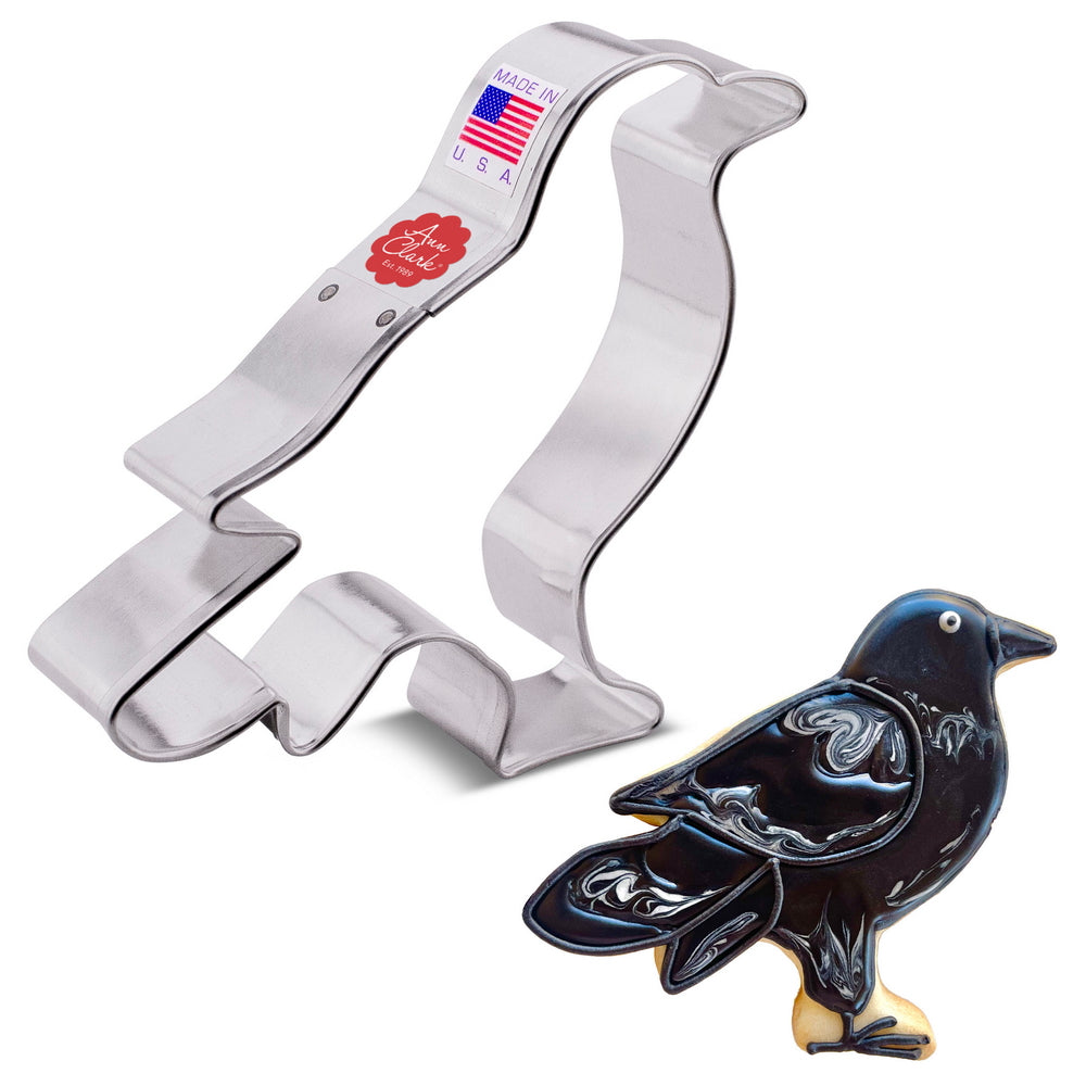Crow Cookie Cutter, 4.15"