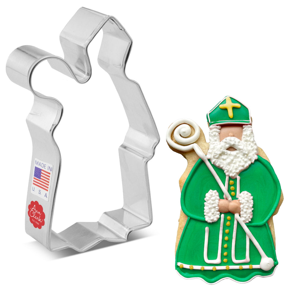 Saint Nicholas/Saint Patrick Cookie Cutter, 4"