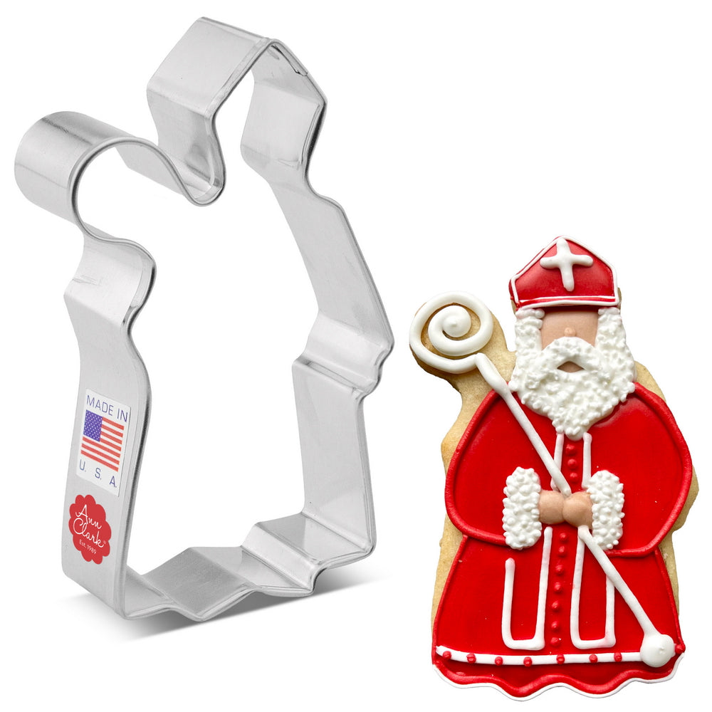 Saint Nicholas/Saint Patrick Cookie Cutter, 4"