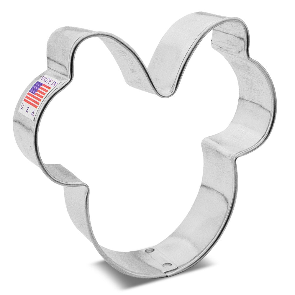 Girl Mouse with Bow Cookie Cutter, 3.5"