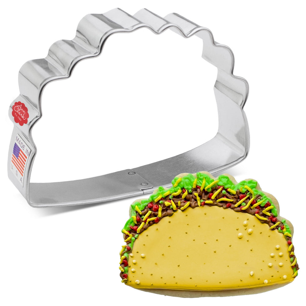 Taco Cookie Cutter, 3.8"