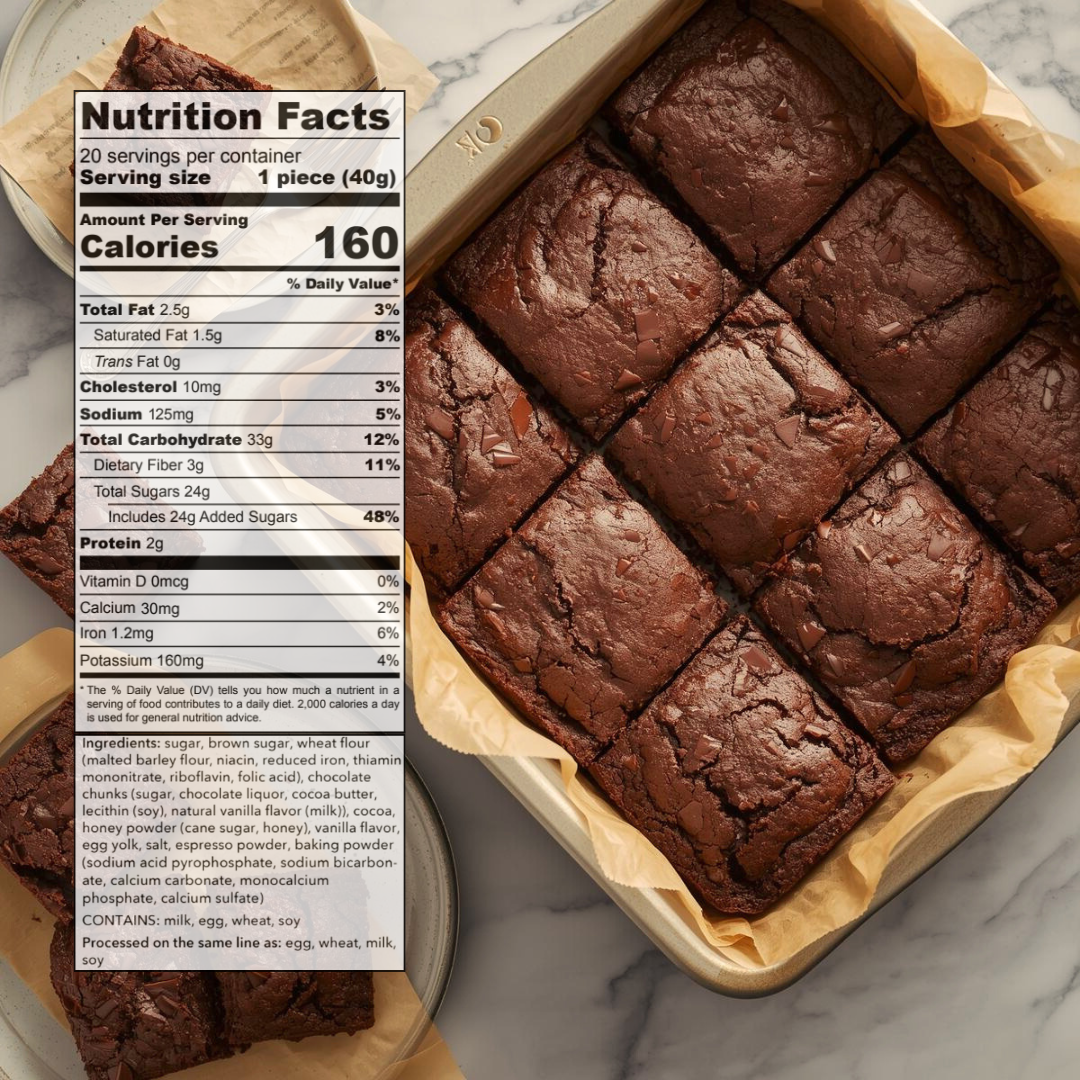 Chocolate Chunk Brownie Mix, 28 oz