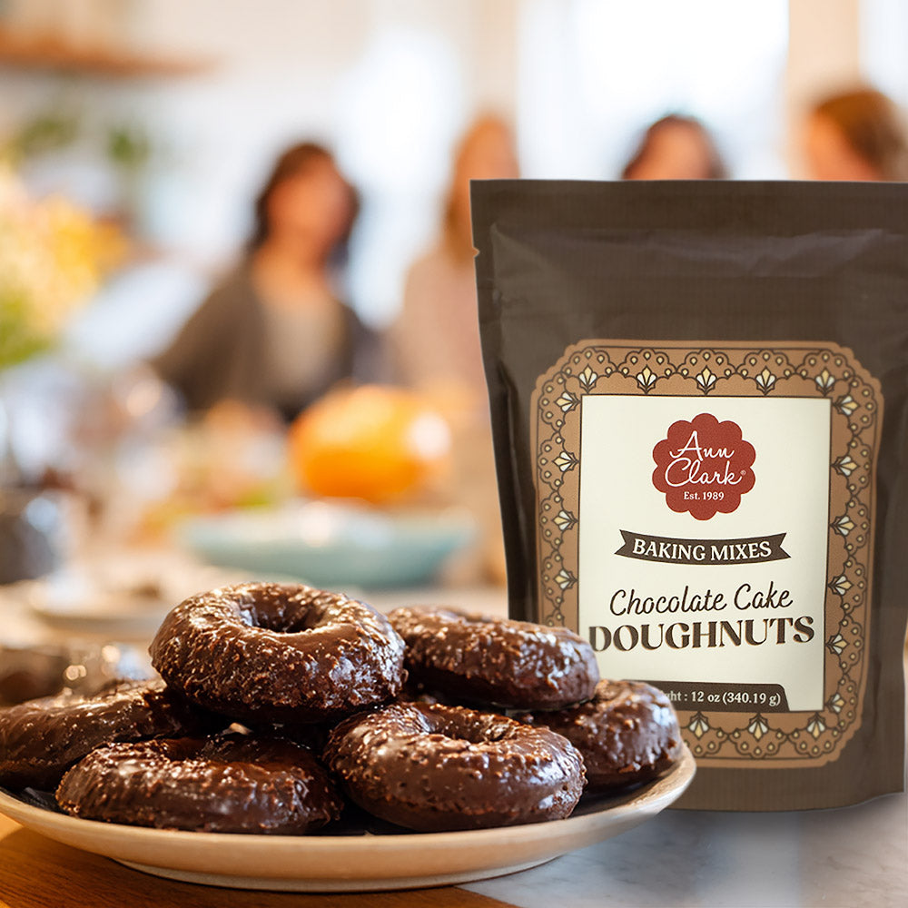 Chocolate Doughnut Mix, 12 oz