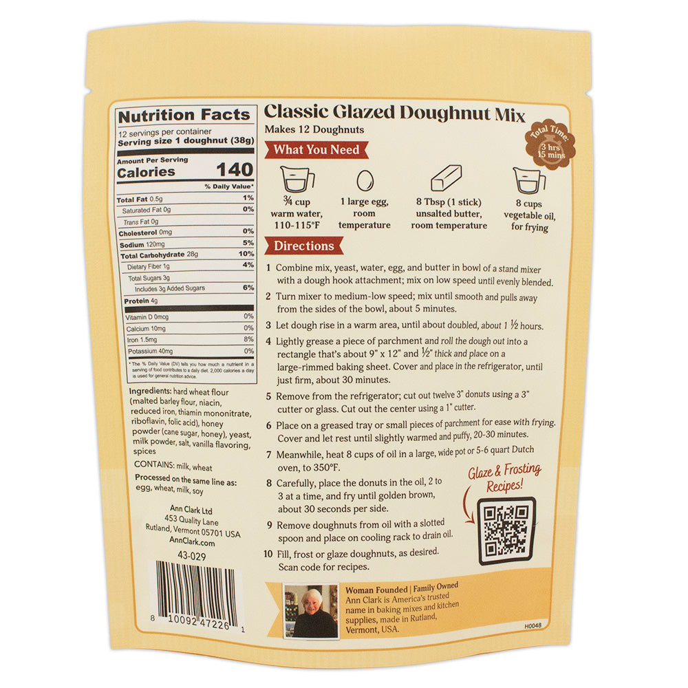 Glazed Doughnut Mix, 16 oz