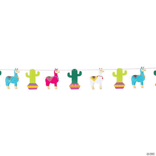 Fiesta Cactus Llama Garland