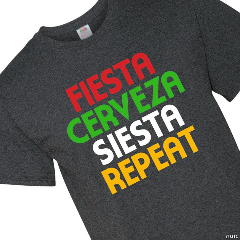 Fiesta Cerveza Siesta Adults T-Shirt