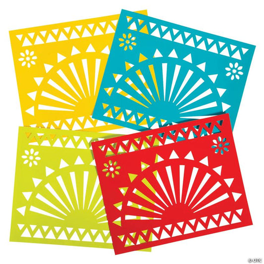 Fiesta Cutout Placemats - 25 Pc.