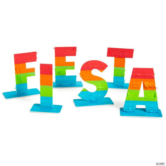 Fiesta Fringe Tabletop Letters - 6 Pc.