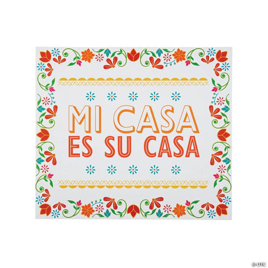 Fiesta Mi Casa Mi Familia Sign