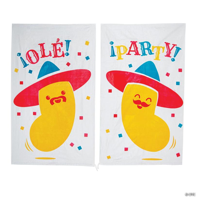 Fiesta Potato Sack Race Bags - 12 Pc.