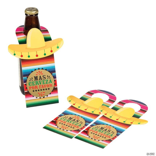 Fiesta Serape Bottle Tags - 12 Pc.