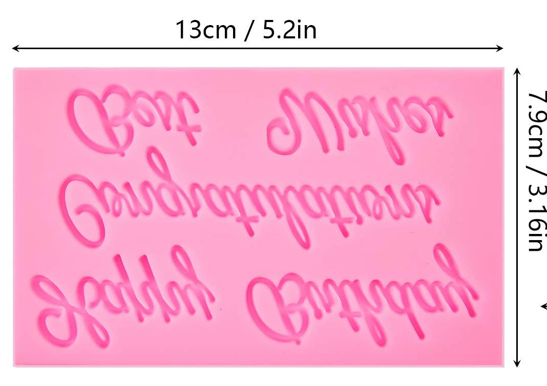 Congratulations  Best wishes mold | Party Decoration®