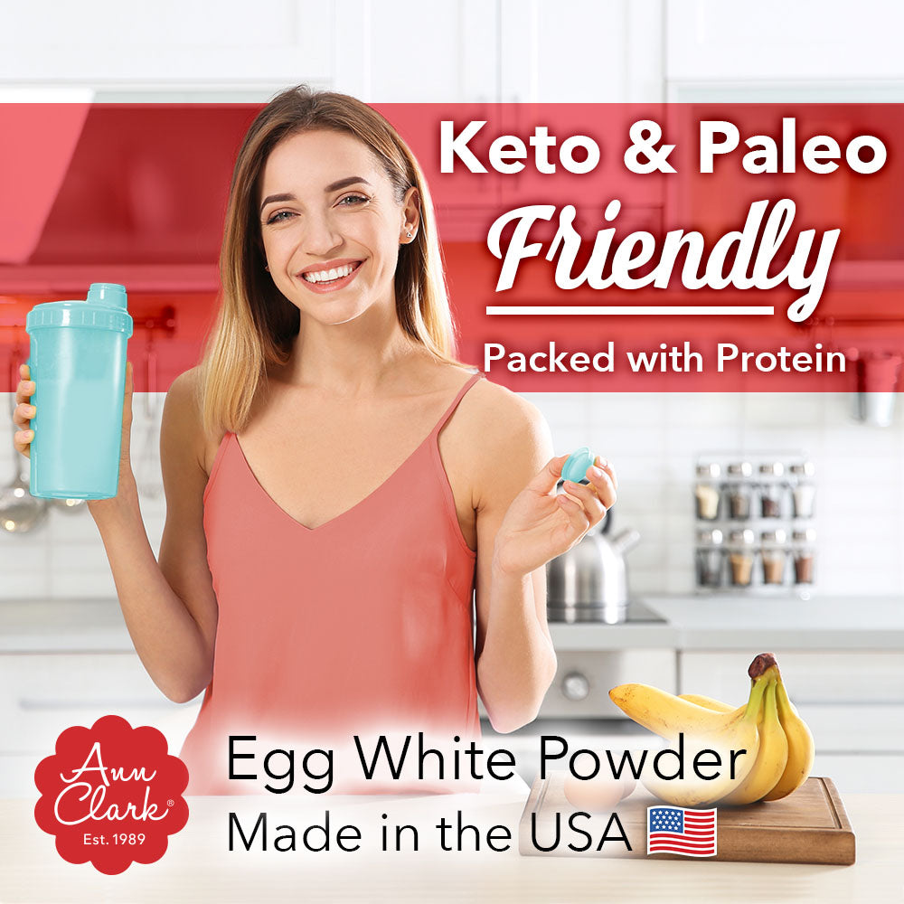 All Natural 100% Egg White Powder, 1LB