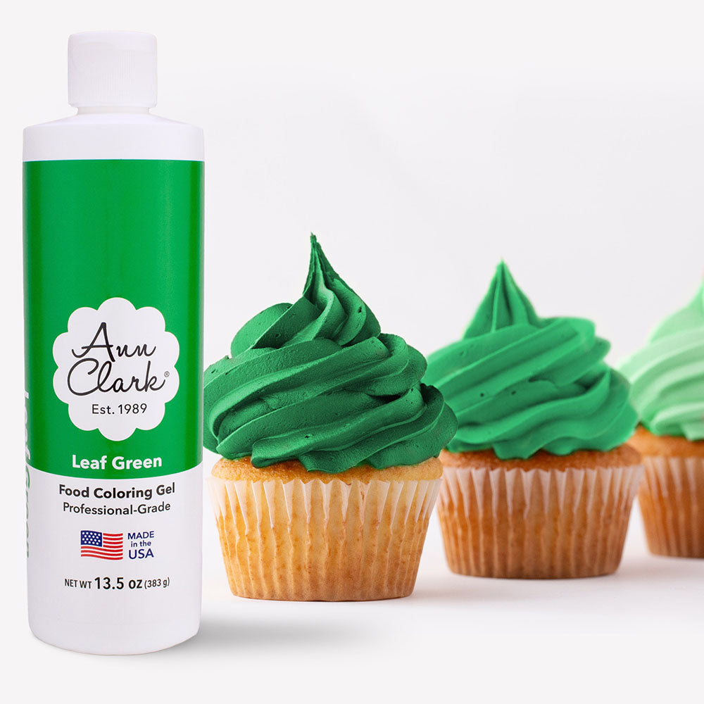 Leaf Green Food Coloring Gel, Extra Large 13.5 oz. Bottle