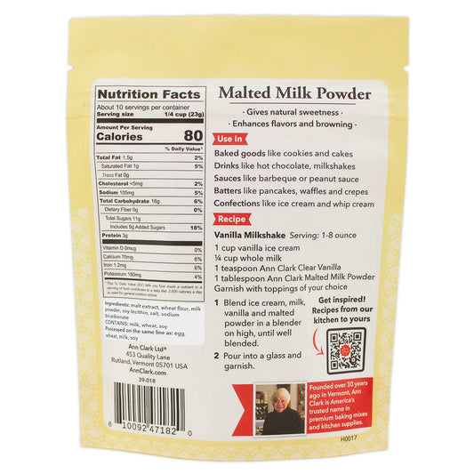 Malted Milk Powder, 8 oz