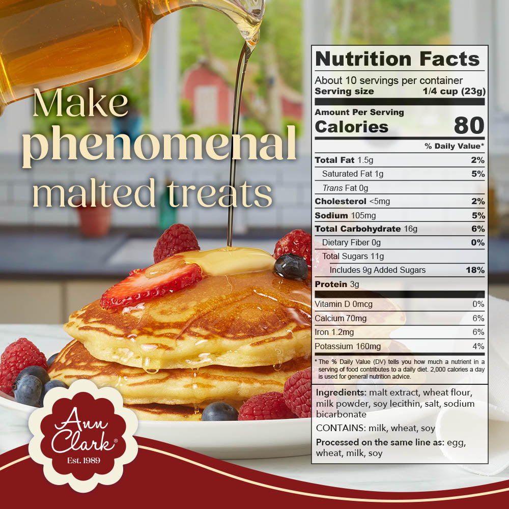 Malted Milk Powder, 8 oz
