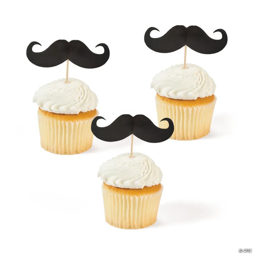 Mustache Picks - 25 Pc.