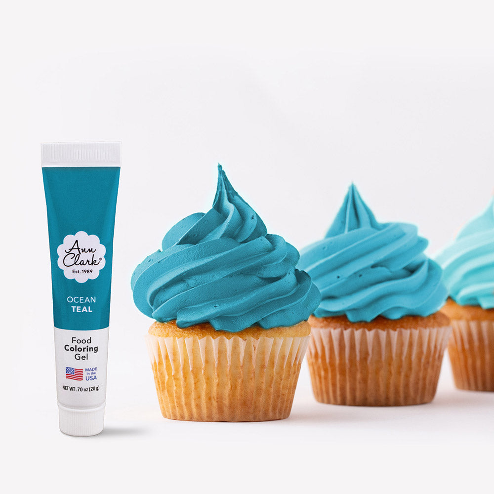 Ocean Teal Food Coloring Gel, .70 oz. (20 g)