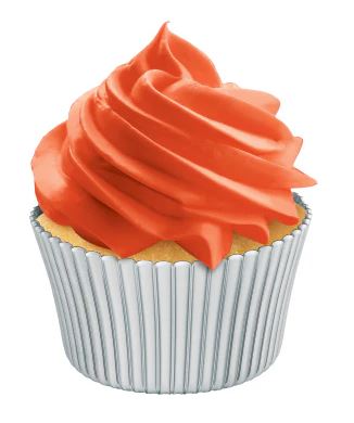 Major Homestyle Icing ORANGE 1 lb. Ready to Use Buttercreme Bakery Solutions DecoCremes