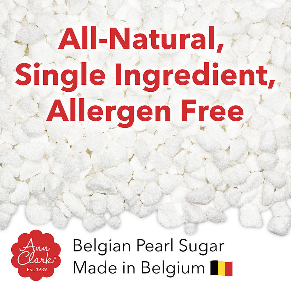 Authentic Belgian Pearl Sugar, 8 oz.