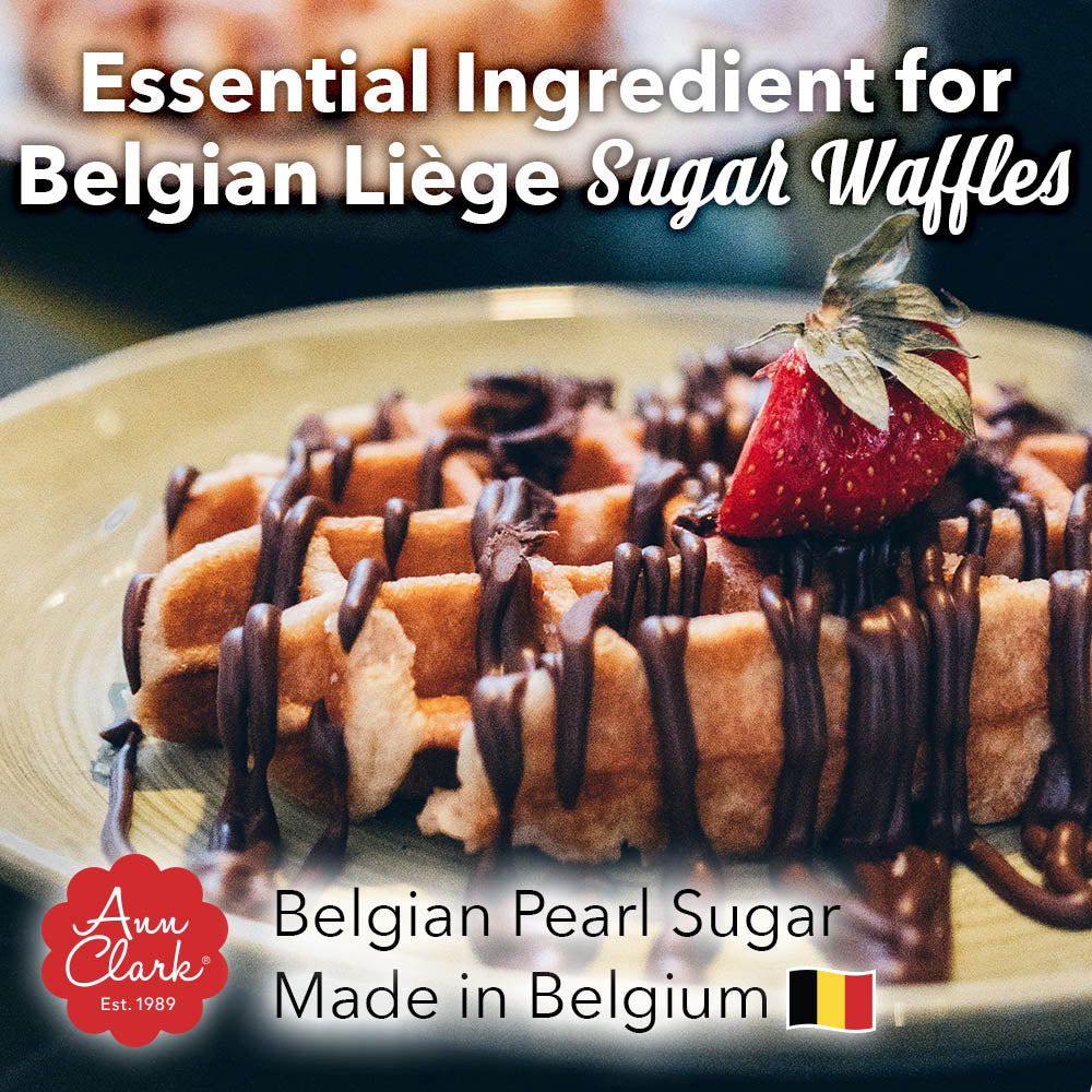 Authentic Belgian Pearl Sugar, 8 oz.