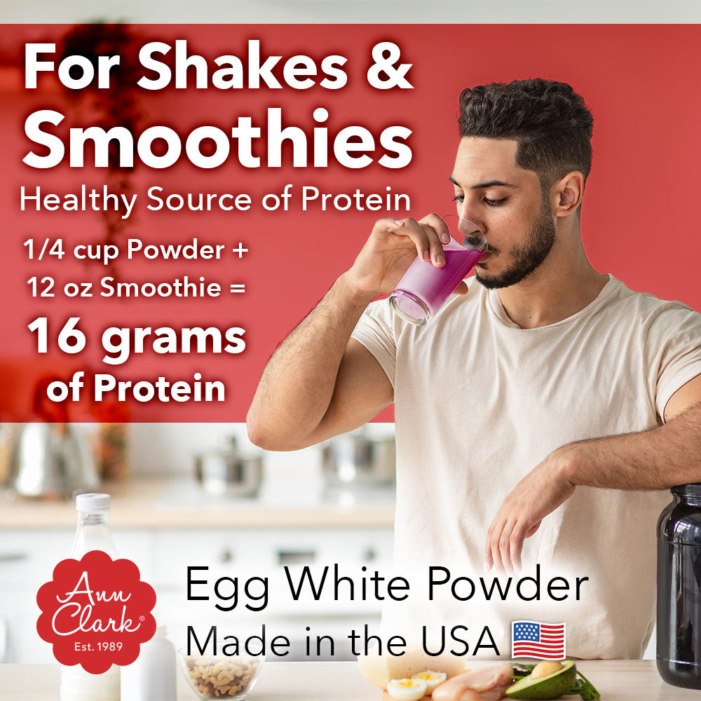 All Natural 100% Egg White Powder 8 oz