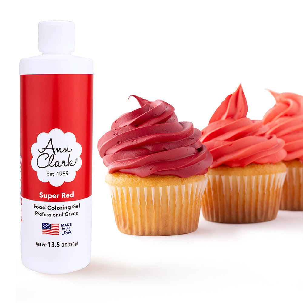 Super Red Food Coloring Gel, Extra Large 13.5 oz. Bottle
