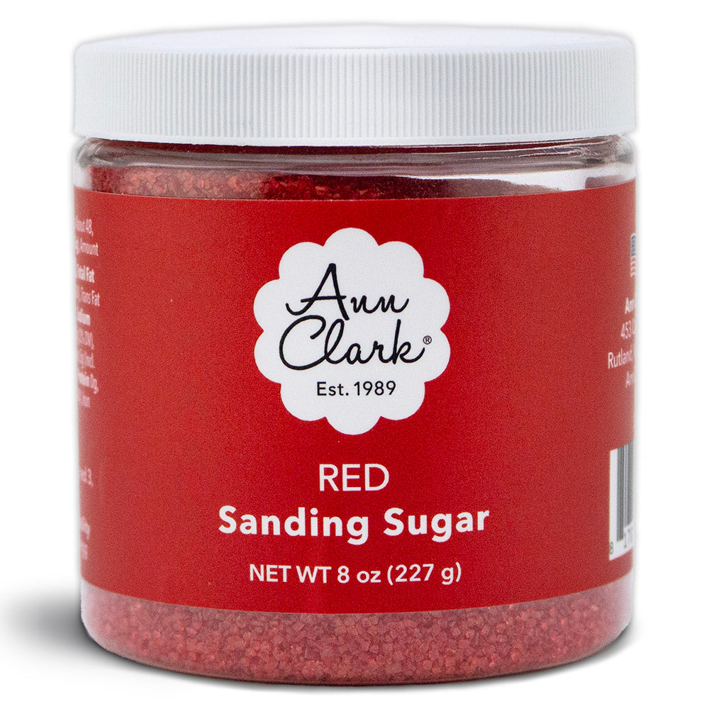 Red Sanding Sugar, 8 oz