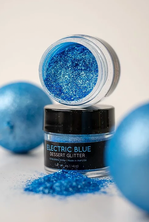 Electric Blue Dessert Glitter | Party Decoration®
