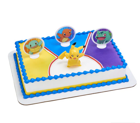 Pokemon Light Up Pikachu Cake Decorating Kit