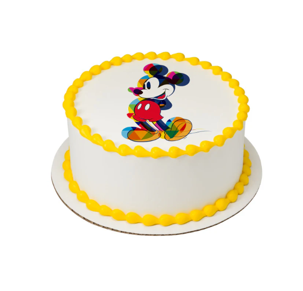 Mickey Mouse One Of A Kind Colorful Edible Cake