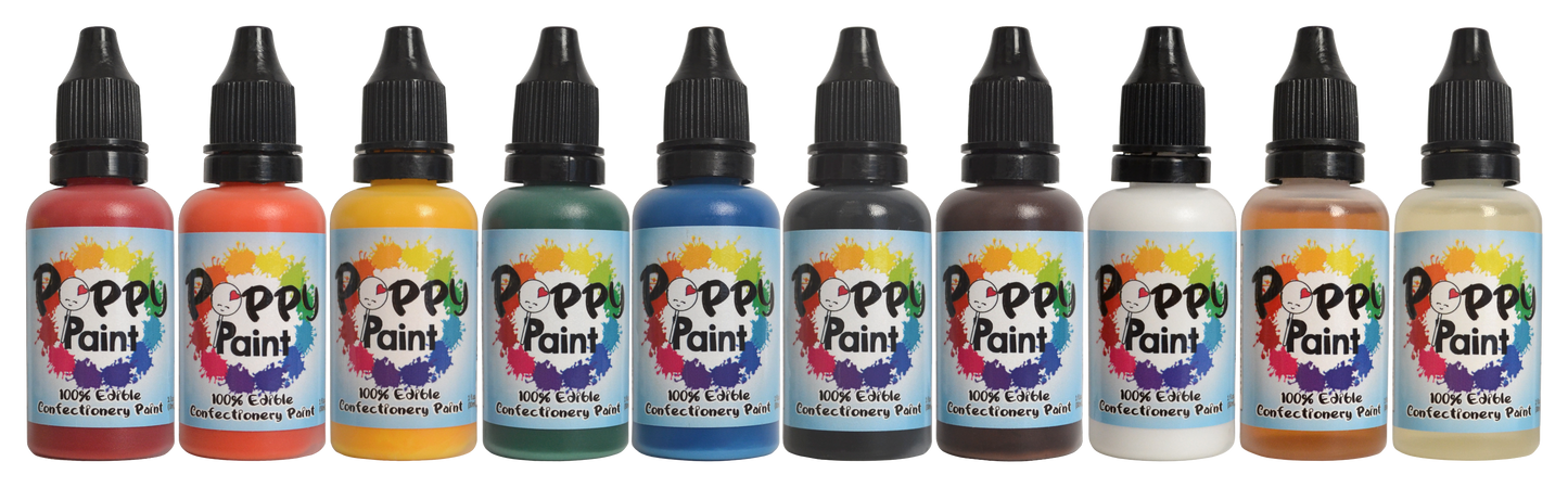Poppy Paint 10pc Starter Set | Party Decoration®