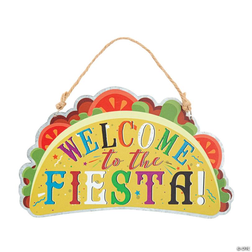 Taco Welcome Door Sign
