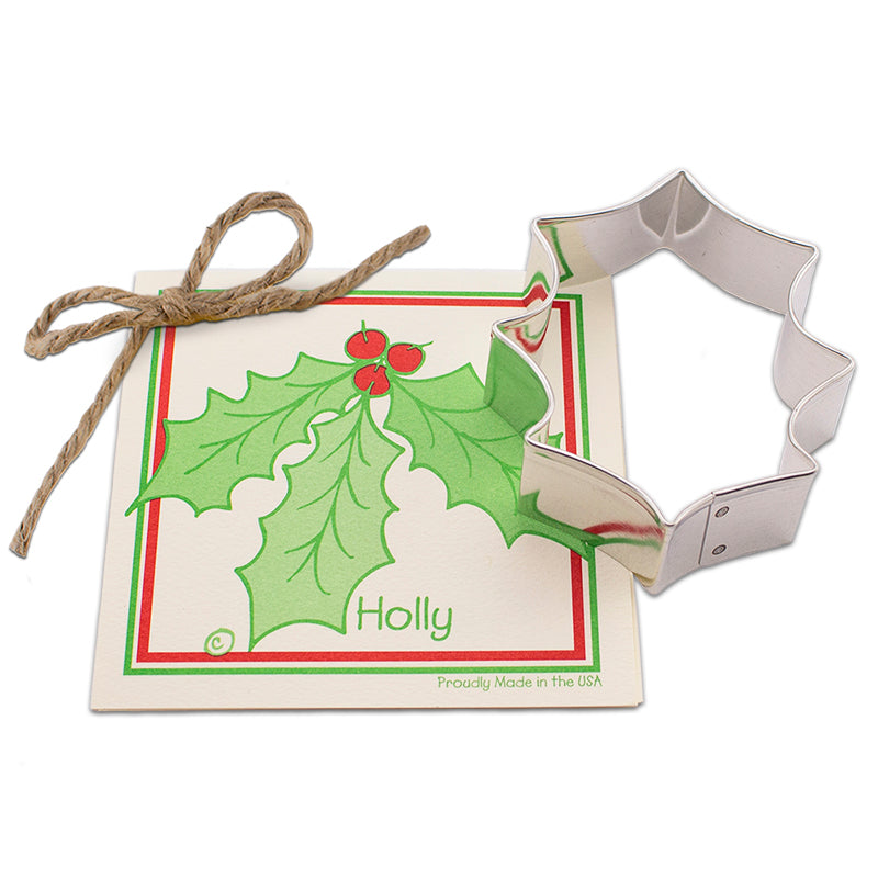 Holly Leaf Cookie Cutter