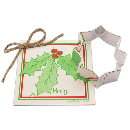 Holly Leaf Cookie Cutter