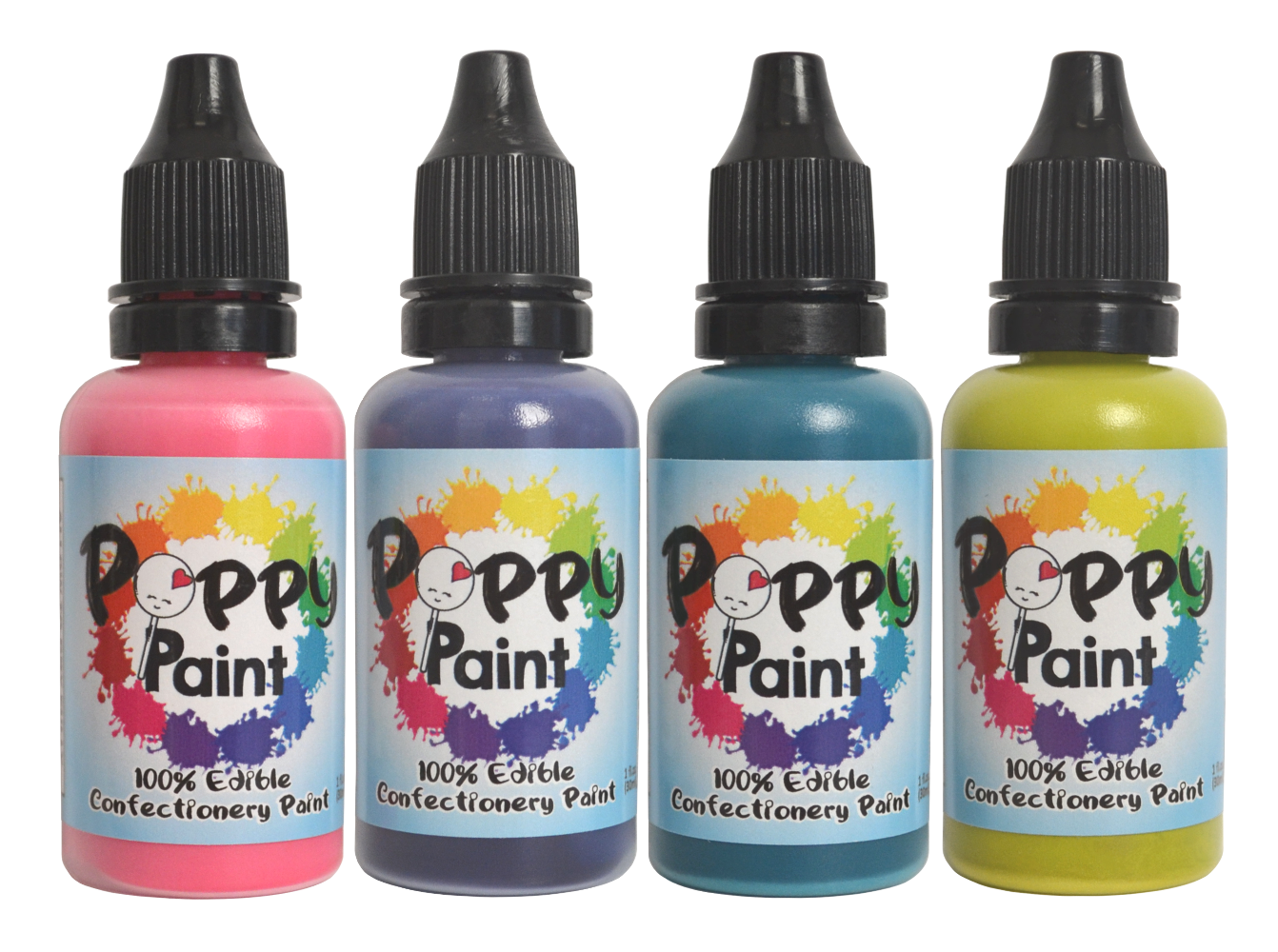 Vibrant Set (4 Piece) Poppy Paint | Party Decoration®