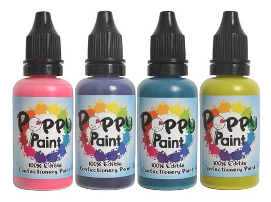 Vibrant Set (4 Piece) Poppy Paint | Party Decoration®