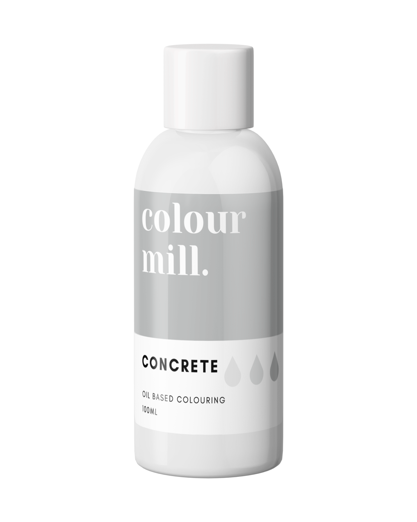 Oil Based Colouring 100ml Concrete | Party Decoration®