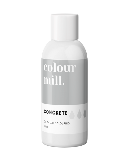 Oil Based Colouring 100ml Concrete | Party Decoration®