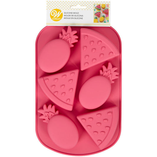 Wilton Tropical Party Silicone Mold, 6-Cavity