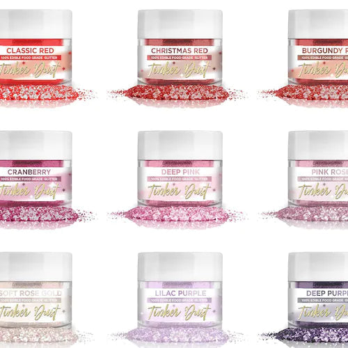 Bakell Tinker Dust food safe edible glitter 5g bottle (select your color)