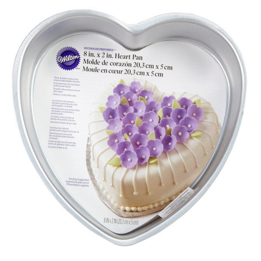 Wilton Decorator Preferred Heart Cake Pan, 8-Inch Valentines Day