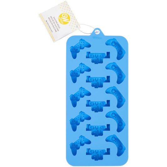 Wilton Silicone Gamer Candy Mold, 15-Cavity